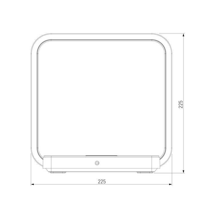 Настольная лампа Eurosvet Frame 80502/1 хром
