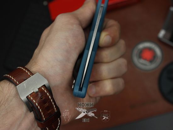 Складной нож Spyderco Endura 4 10FPK390 c клинком из стали Bohler K390 Microclean, рукоять FRN