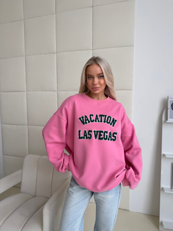 Худи Las Vegas розовый