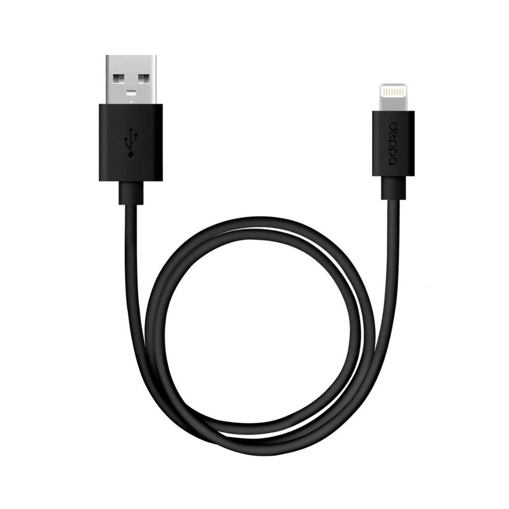 Кабель Deppa 72229 USB - Micro USB Black 3м