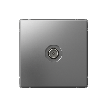 Розетка телевизионная проходная TV ArtGallery 4дБ механизм сталь SE GAL000992