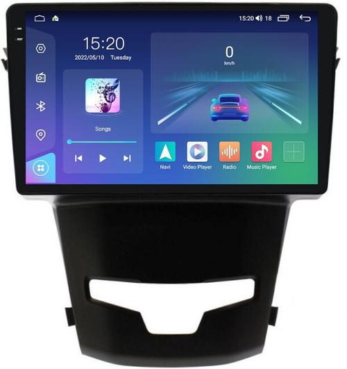Магнитола для SsangYong Actyon II 2013-2021 - Parafar PF355RN2K на Android 13, Быстрая, QLED+2K, CarPlay, 4G SIM-слот