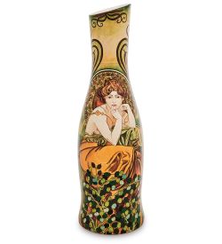 Народные промыслы МР-16/19 Штоф большой «Альфонс Муха - Драгоценные камни»