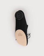 MM6 MAISON MARGIELA БАЛЕТКИ ТЕКСТИЛЬНЫЕ ANATOMIC ЧЕРНЫЕ