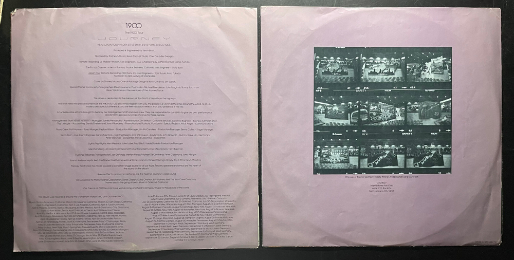 Journey ‎– Captured 2LP (США 1981г.)