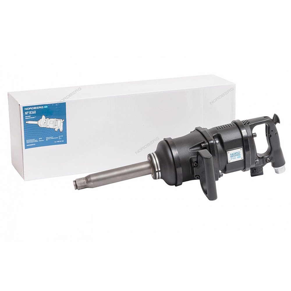 NORDBERG ECO (NP18360) Пневмогайковерт для грузовых авто 1", 3600 Нм