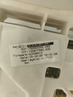 74 Модуль управления+индикация от стиральной машины Electrolux EWT0862TDW б/у