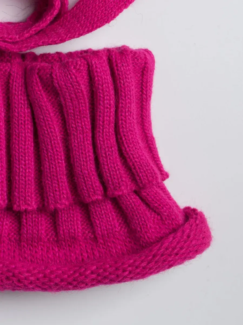 Зимняя шапка для девочки и снуд