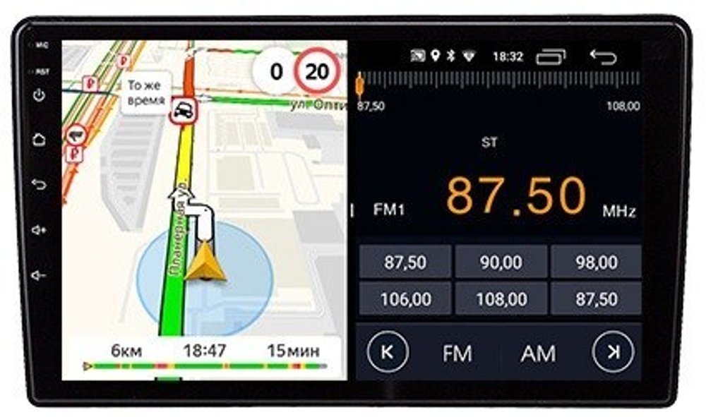 Магнитола для KIA Sorento 2 XM 2012-2020 c экраном климата снизу (рамка-накладка) - Parafar PF224LUX1FHD на Android 13, 8-ядер, 2Гб+32Гб, CarPlay, 4G SIM-слот