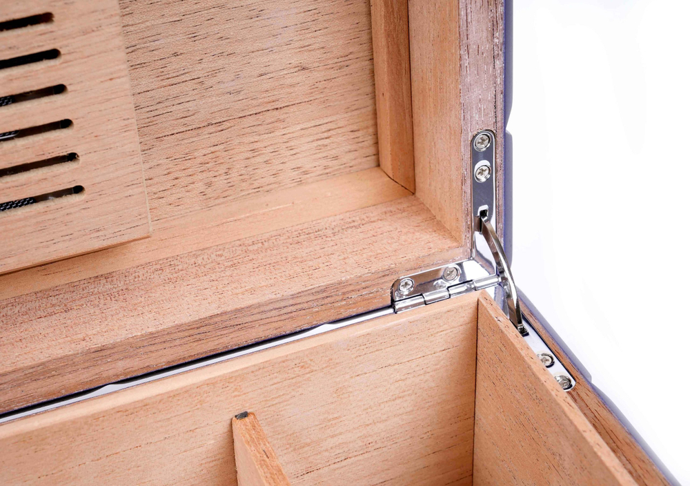 Хьюмидор Colibri Heritage на 80 сигар, Синий лак Navy HU500T4