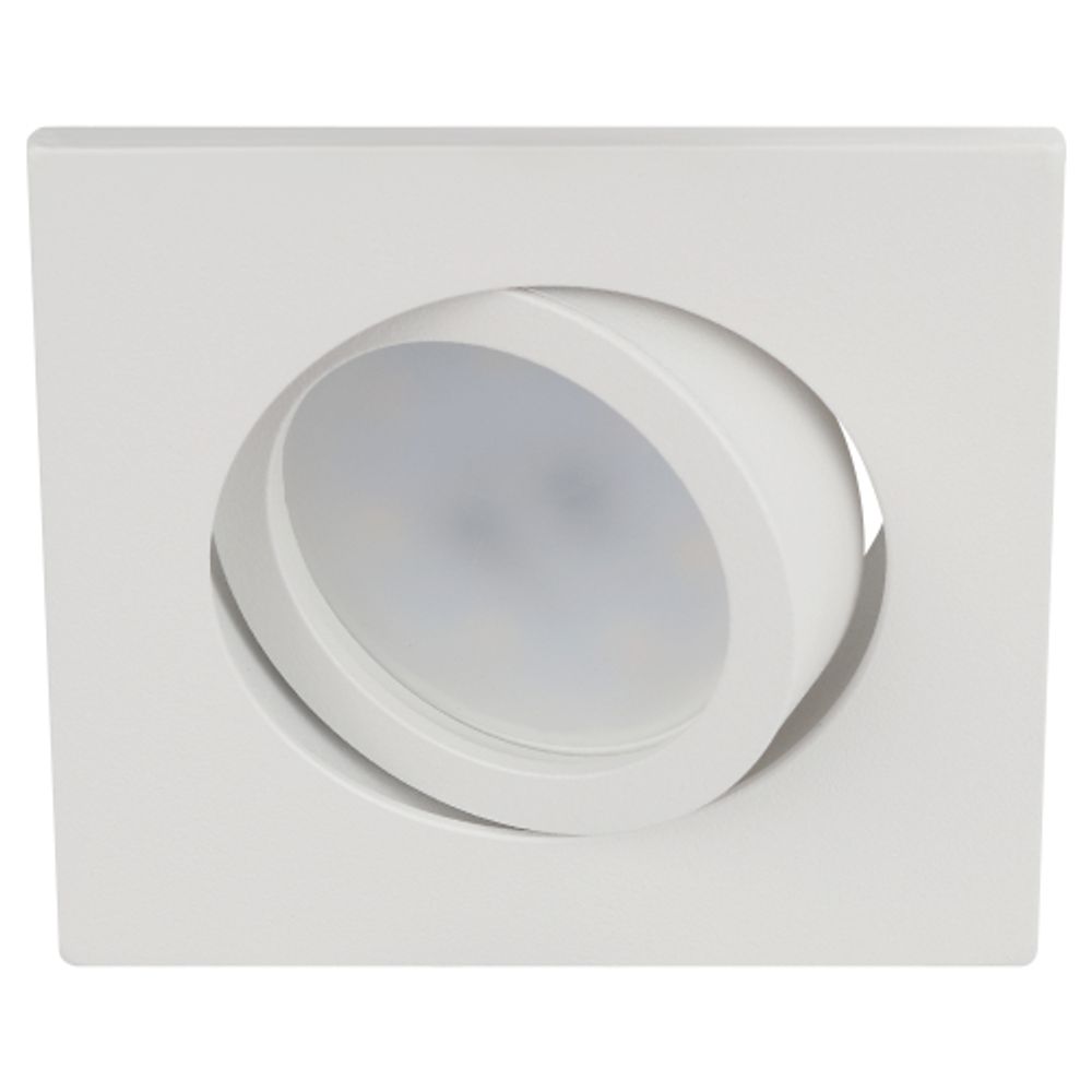 Светильник встраиваемый алюминиевый ЭРА KL87 WH SET 5 под лампу MR16 GU5.3 белый набор 5 шт | Алюминиевые встраиваемые светильники