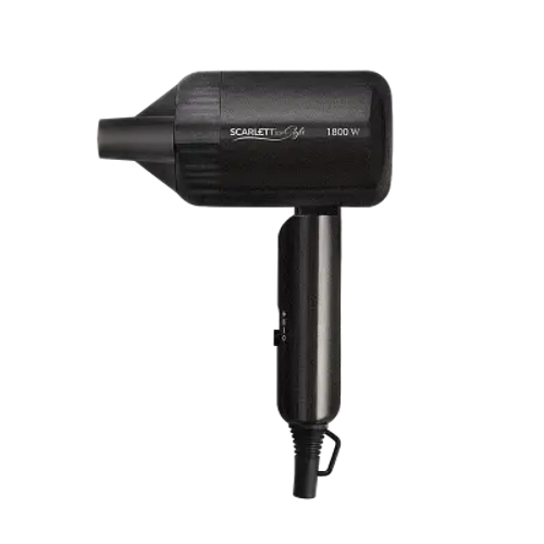 Фен SCARLETT SC-HD 70 IT15 черный блеск