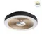 7753/18L MITRA LED SN 093 Светильник пластик/белый/черный/золотой LED 18Вт 4000K D320 IP54 QUANTUM