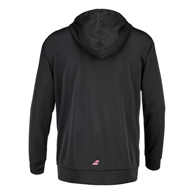 Мужская кофта теннисная Babolat Hoody Men - Black, Multicoloured