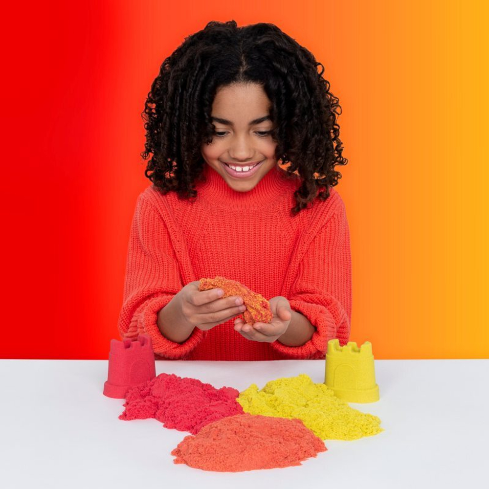 Kinetic Sand - Набор инструментов для кинетического песка Rainbow 386 г 6053691