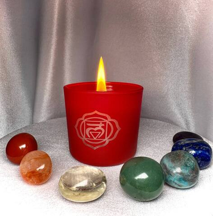 Чакровый набор свечей - ПРЕДЗАКАЗ
