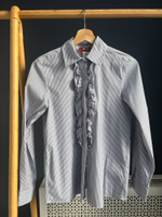 Хлопковая рубашка Max Mara, S