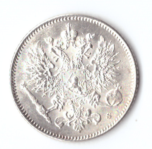 25 пенни 1916 S Россия для Финляндии XF