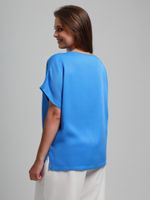 Блузка Летний драйв-4 Виотекс ГОЛУБОЙ