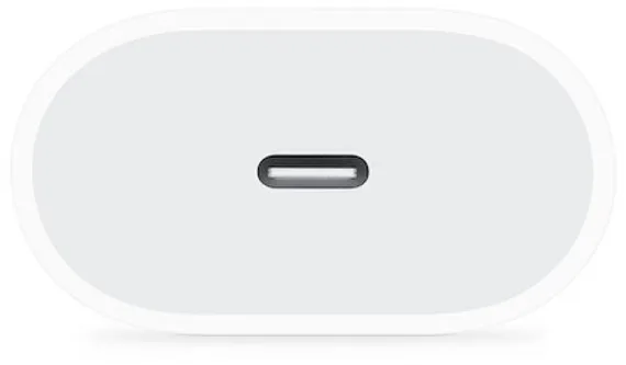 Сетевая зарядка Apple MHJE3ZM/A, белый