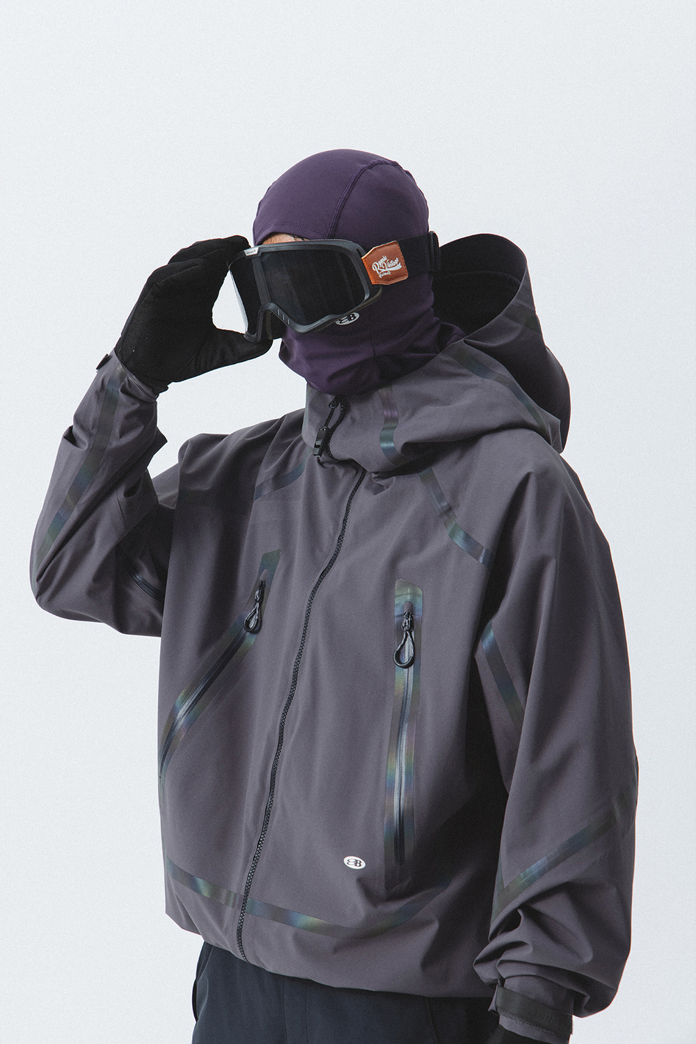 Куртка Nothomme Blue "Lightbringer" Outdoor Mountaineering Reflective Waterproof and Protective Triple-Defense Jacket