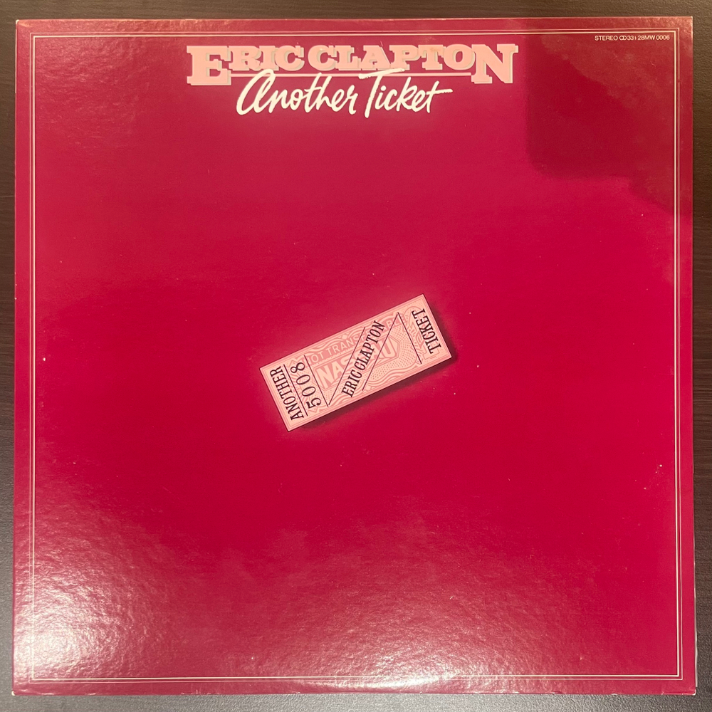 Виниловая пластинка Eric Clapton ‎– Another Ticket LP