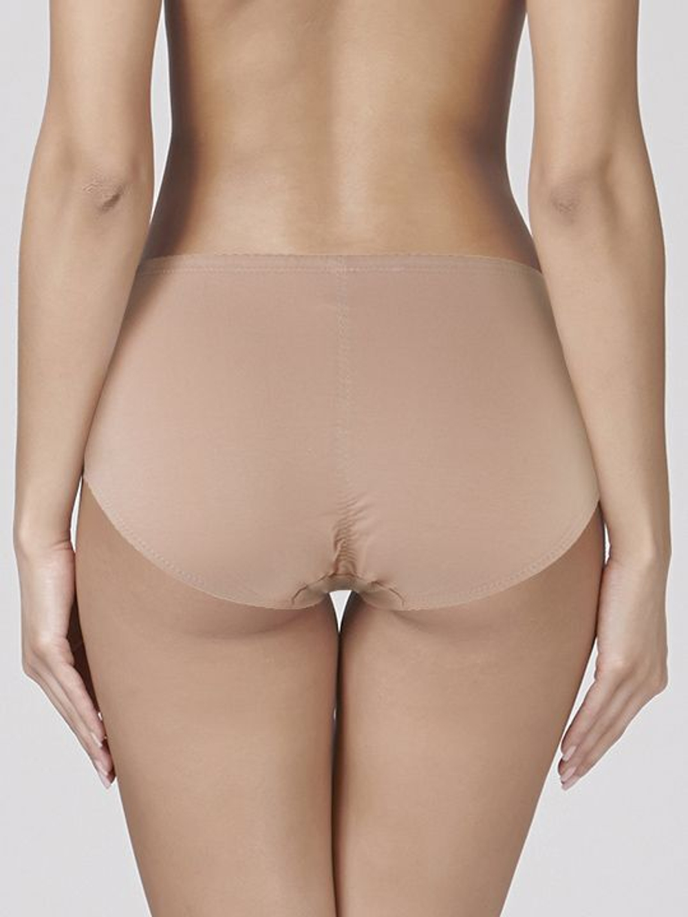 Трусики с высокой линией талии Girl&Boy (Размер: XXL) (Цвет: черный)