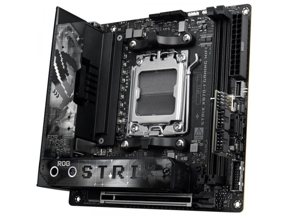 Материнская плата Asus ROG Strix X870-i Gaming Wifi, Socket AM5, AMD X870, mATX, RTL [90MB1IW0-M0EAY0]