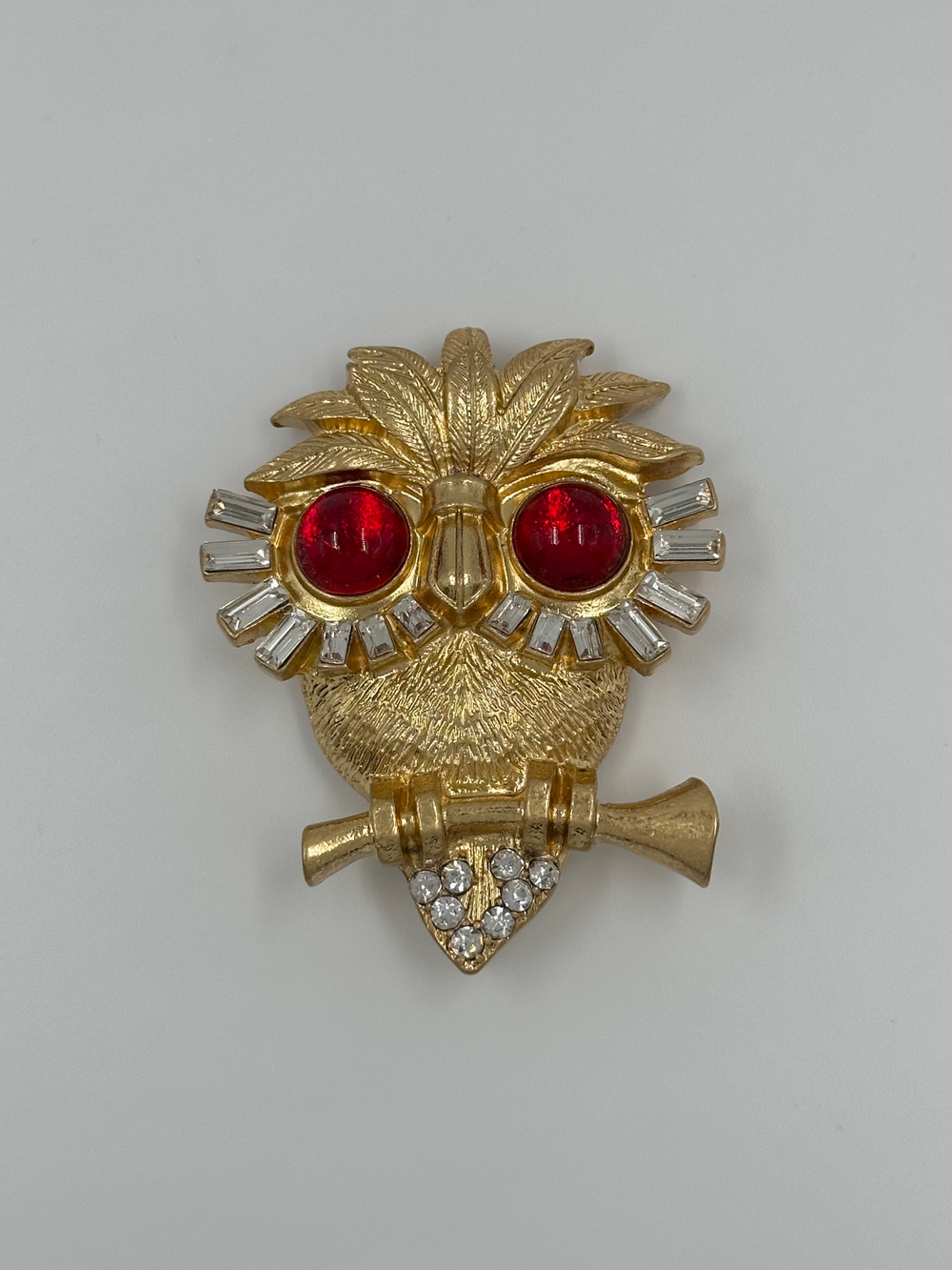 Брошь Сова Trifari