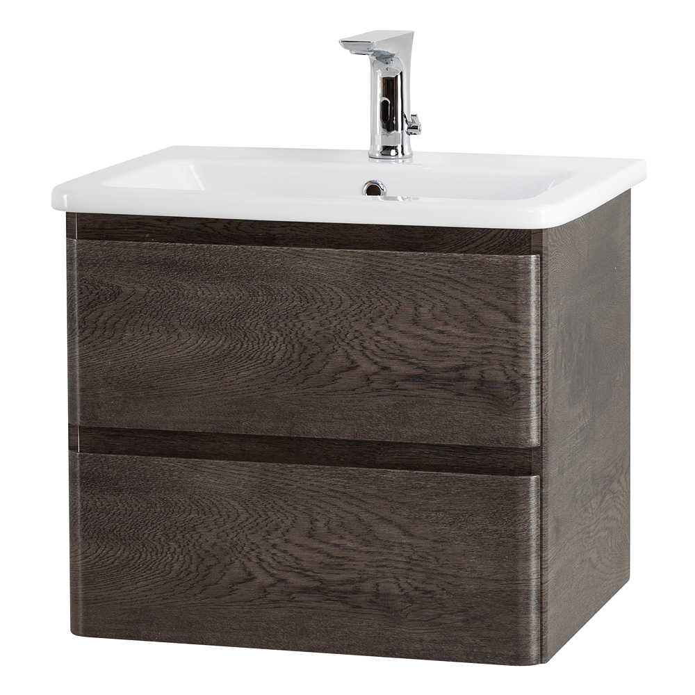 Тумба подвесная с керамической раковиной BelBagno ALBANO-CER-600-2C-SO-RNG