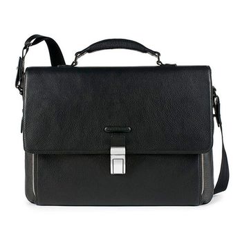 Портфель Piquadro Modus черный из кожи (CA3111MO/N)