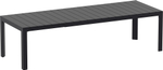 Стол пластиковый раздвижной Siesta Contract Atlantic Table 210/280, черный