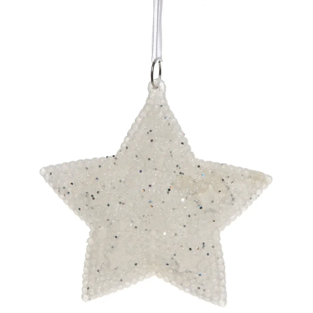 Подвеска «Звёздное небо» 9,2*9,7 см, Белый