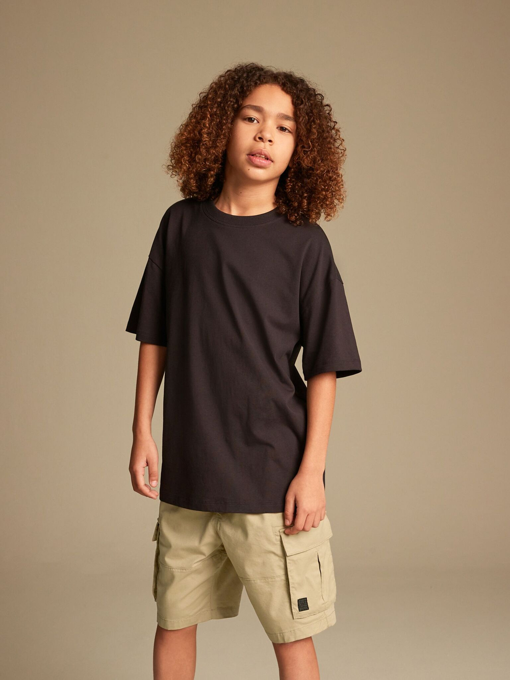 Шорты карго для мальчика Next 751-587, Песочный