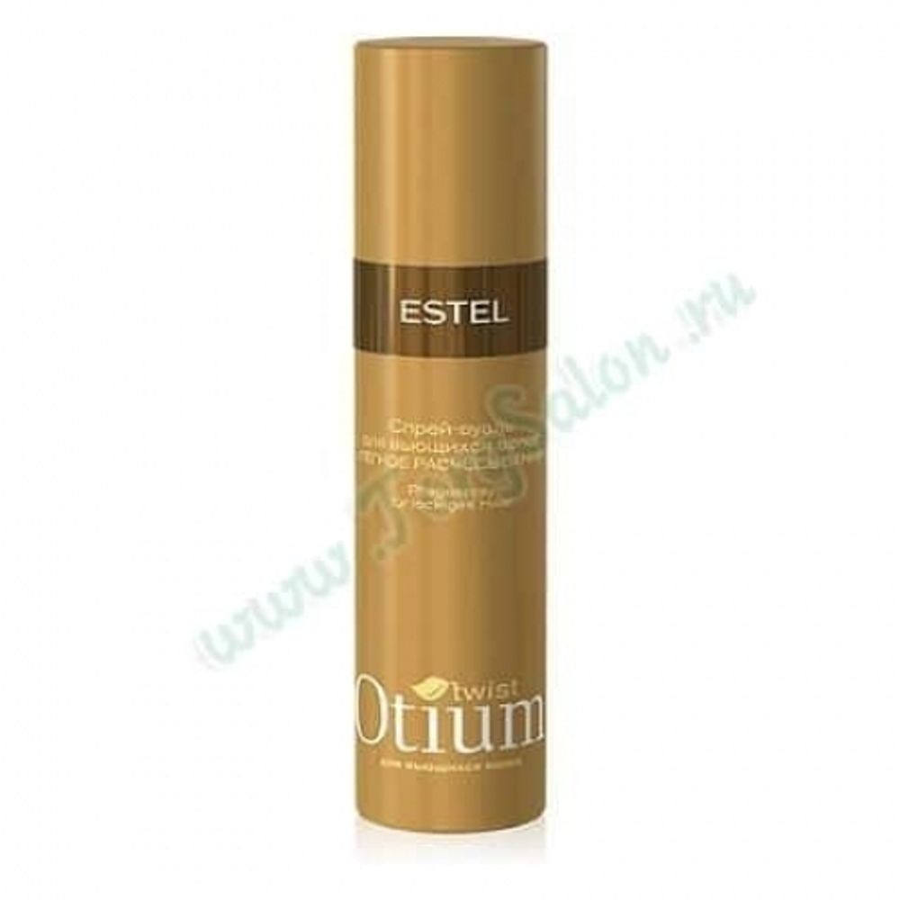 Спрей-вуаль для вьющихся волос «Легкое расчесывание» Otium Twist, Estel, 200 мл.
