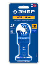 ЗУБР HCS 45x50 мм, 14TPI полотно пильное, быстрый рез: дерево, пластик, ГКЛ, StarQuick (15570-45-50)