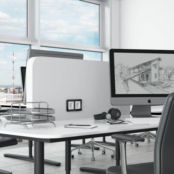 Розетка с заземлением Werkel белый матовый W1171061 4690389184703