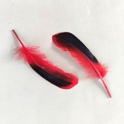 Перья кряквы красные 10 шт.