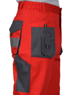 Костюм СИРИУС-АТОМ куртка, брюки красный с серым