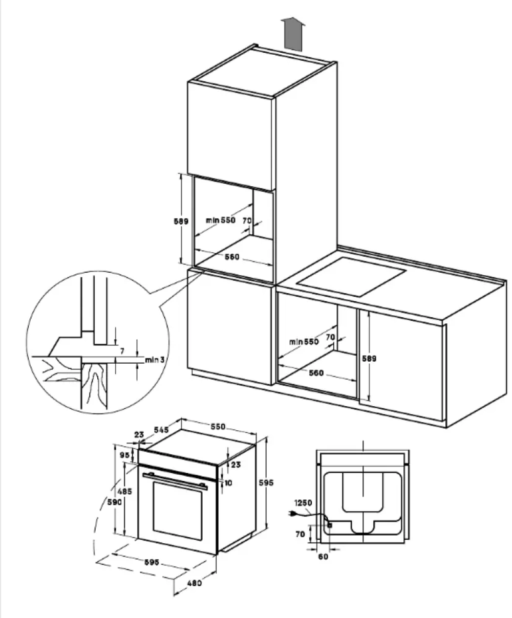 Духовой шкаф Vard VOE442HX