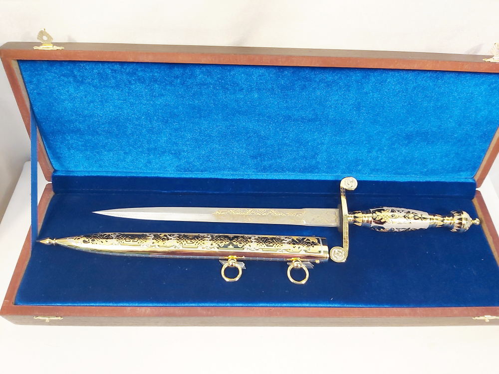 Кортик "Офицерский" дамасская сталь