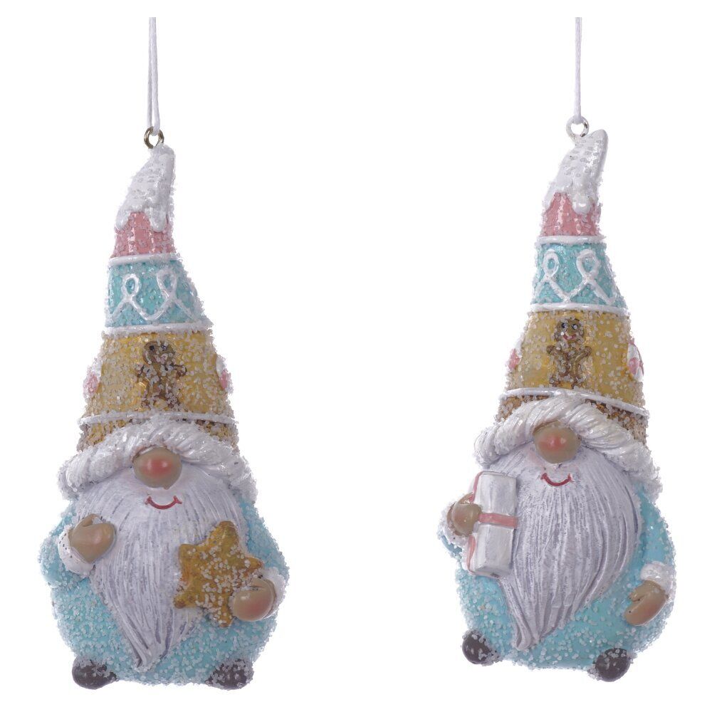 GAEM Фигурка декоративная подвесная "Гном", L4,5 W4,5 H10,5 см, 2в.