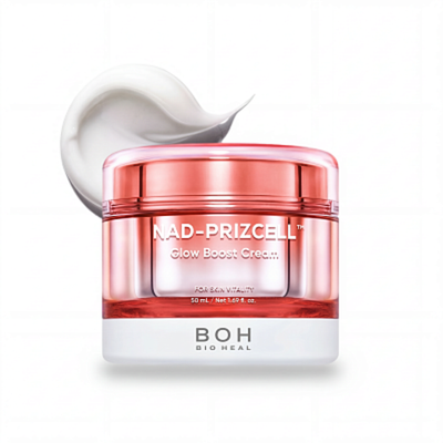 Инновационный крем с NAD и пептидами BIOHEAL BOH NAD-Prizcell Glow Boost Cream (50мл)