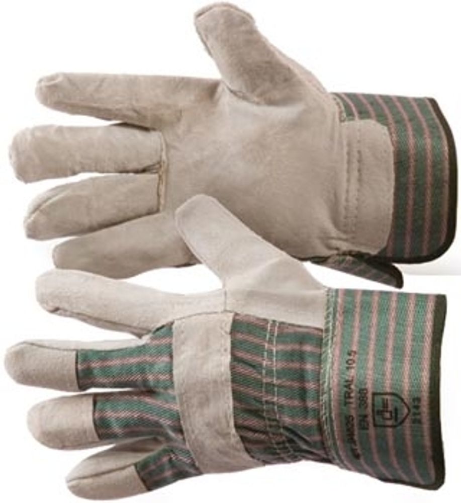 Перчатки спилковые комбинированные (тип &quot;ТР&quot;)