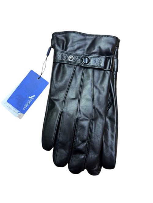 Перчатки.Мужские.Кожаные.Люкс качества. Подклад: трикотаж-шерсть.5 шт в упаковке.