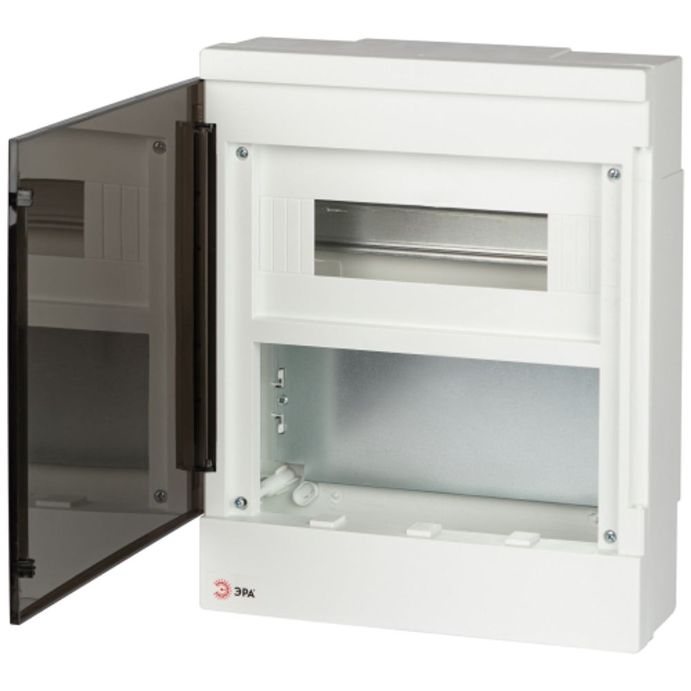 Корпус пластиковый навесной ЭРА MULTIBOX со слаботочным отсеком 12 модулей IP41 белый