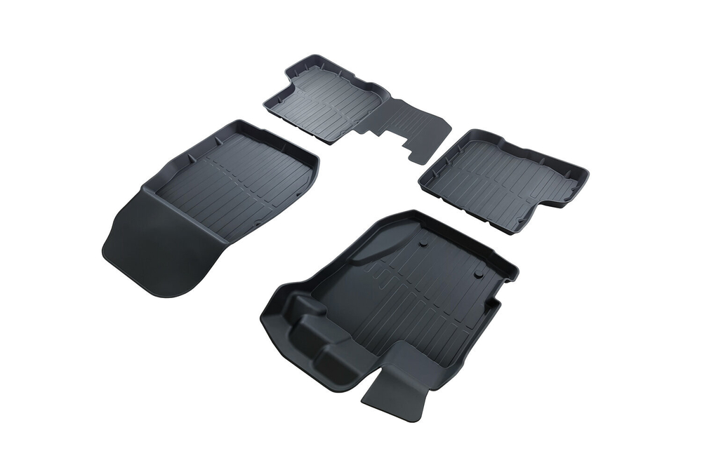 Коврики резиновые в салон 3D LUX для Renault Duster 2WD/4WD (2021-) SRTK.3D.RN.DUST.21G.02X35