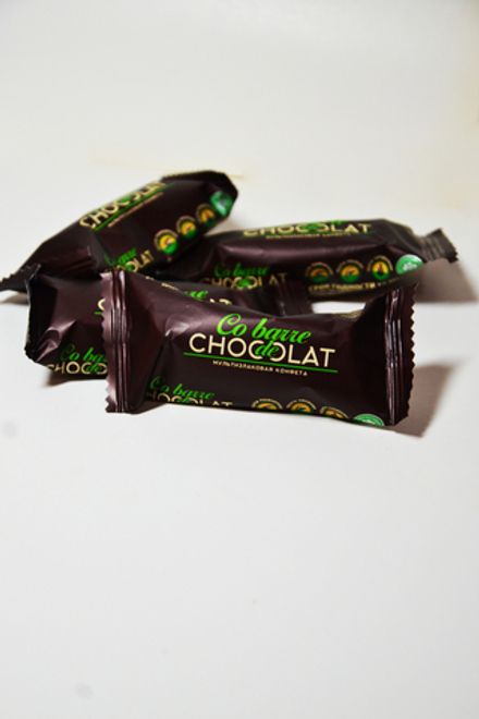 Конфеты мультизлаковые Co barre de Chocolat с темной кондитерской глазурью
