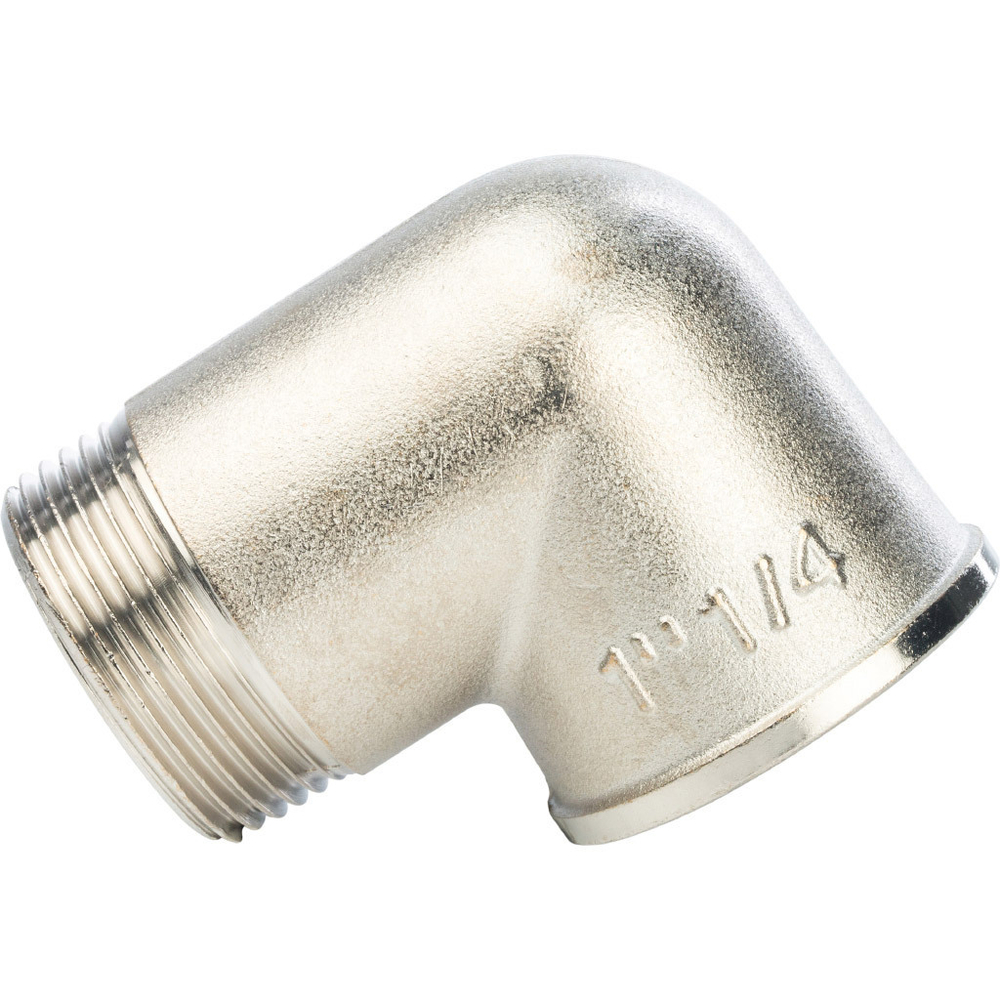 Угольник STOUT НВ 1 1/4" никель