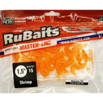 Рыболовные, силиконовые приманки. Рачки мормыш RuBaits Shrimp креветка. Набор для рыбалки на щуку, судака, окуня, форель. Зимняя рыбалка, микроджиг.